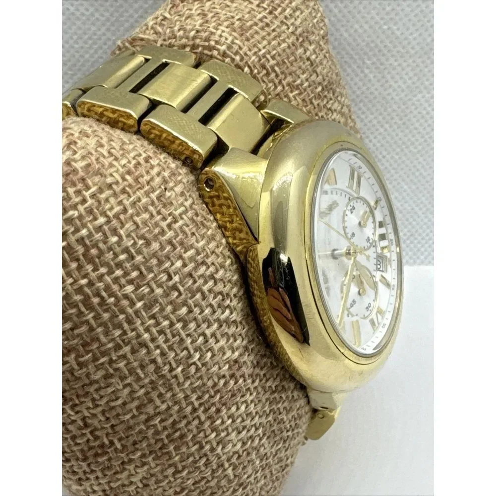 Michael Kors Camille MK5635 Womens Gold Stainless Steel Dial Quartz Watch JNA783
